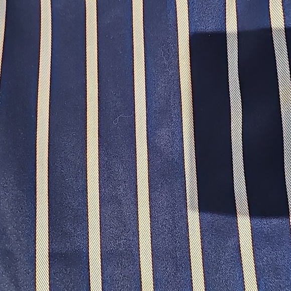 NWT banana Republic Navy striped wide leg pants - Picture 9 of 9